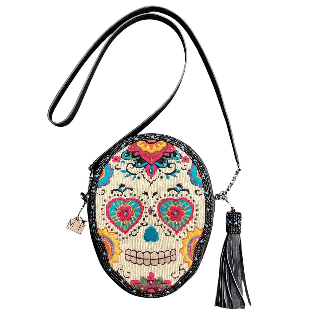 Mary Frances Skull Crossbody Bag